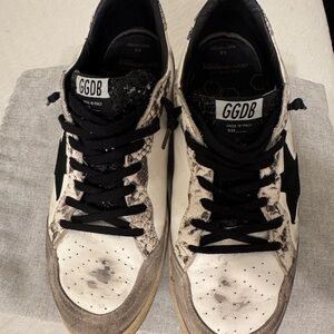 Golden goose Men's Black and White Sneakers